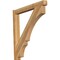 Ekena Millwork Balboa Craftsman Rough Sawn Outlooker, Western Red Cedar, 6"W x 46"D x 46"H OUT06X46X46BOA04RWR - alternate 1